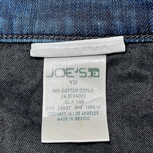 JOE’S JEANS The Brixton Straight & Narrow Dark Blue Wash Mid Rise Denim W33  XL - Picture 4 of 16